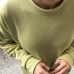 Yeşil Oversize Sweatshirt